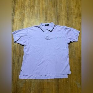 Polo By Ralph Lauren Polo Shirt Mens Size XL Purple Violet Green Pony Cotton